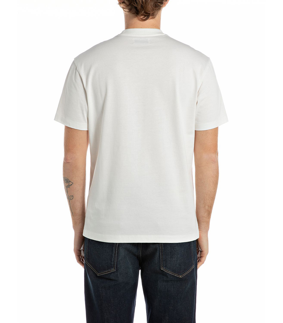 リラックスフィット ヘビーコットンジャージーLOGO Tシャツ 詳細画像 ホワイト 2